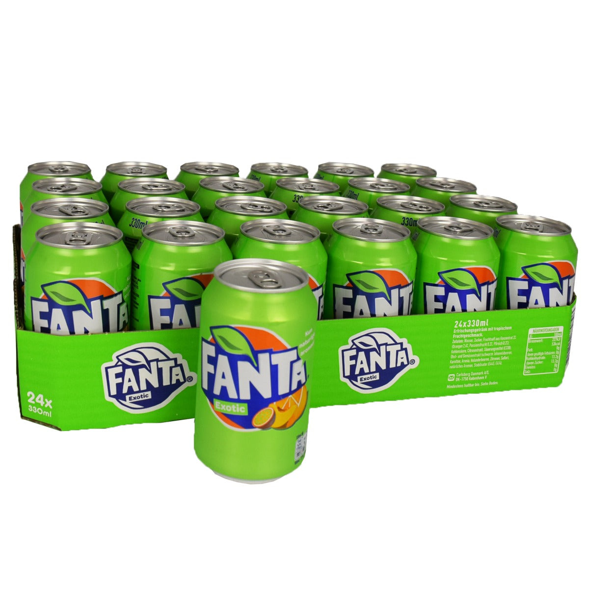 Fanta Exotic 33cl (cans 24-pack)