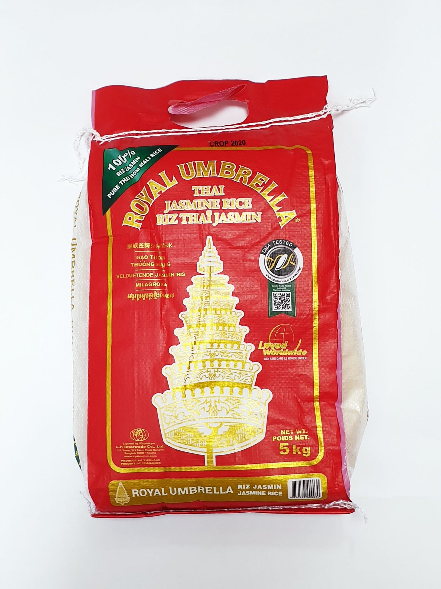 Jasmine Rice 5kg ROYAL UMBRELLA THAI