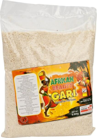 Cassava Flakes / GARI 900gr AFRICAN BEAUTY 900gr