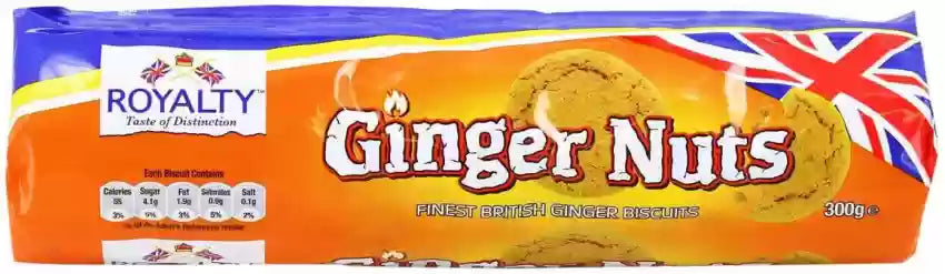 Ginger Nuts Biscuits 300gr ROYALTY