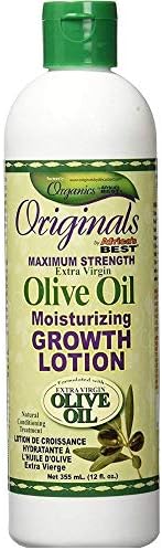 Africa's Best Organics Olive Oil Moist Growth Lotion 12oz