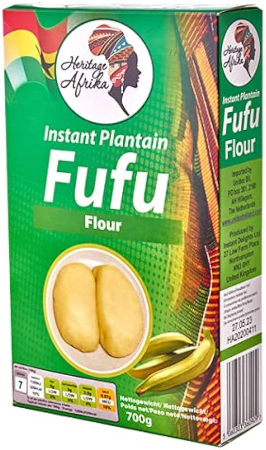 Fufu Plantain Heritage Afrika 700gr