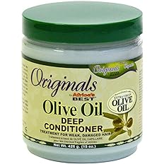 Africa"s Best Organics Olive Oil Deep Cond Jar 15oz