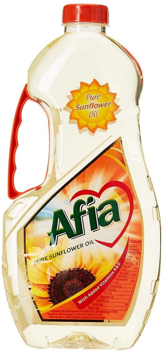 Sunflower Oil (Solrosolja) Afia 1,85ltr