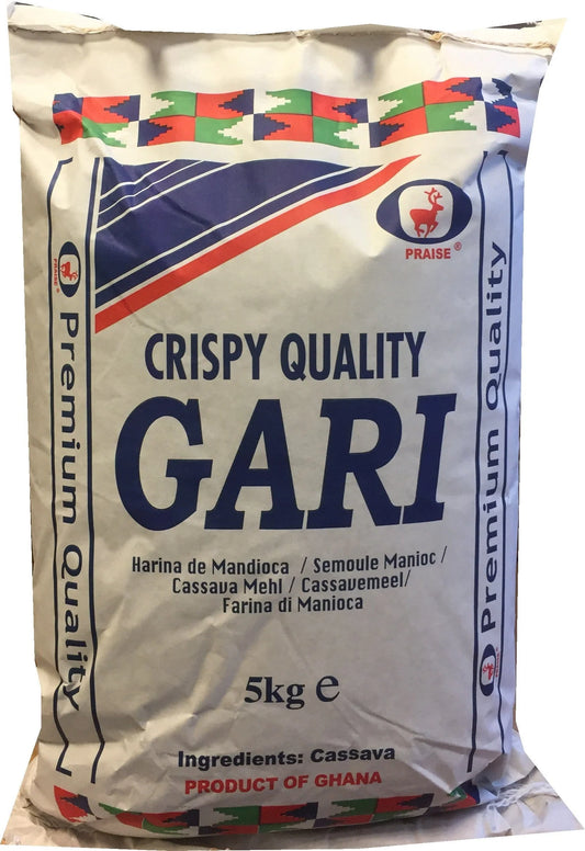 Cassava Flakes / GARI WHITE 5kg PRAISE