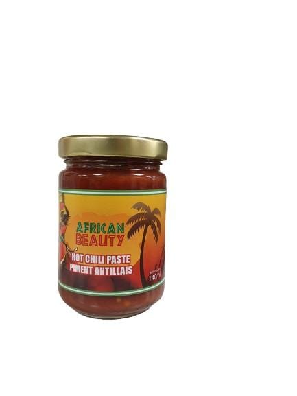 African Beauty Hot Chili Paste 140ml