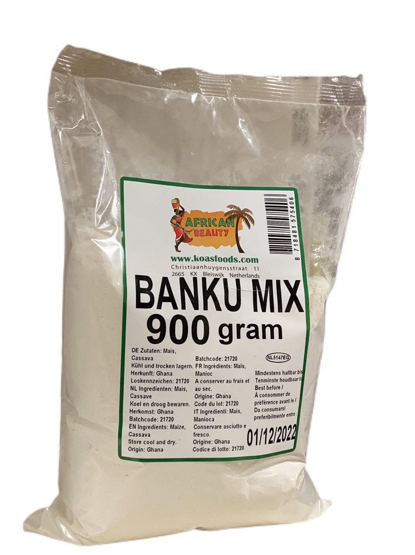 Banku Mix 900gr AFRICAN BEAUTY