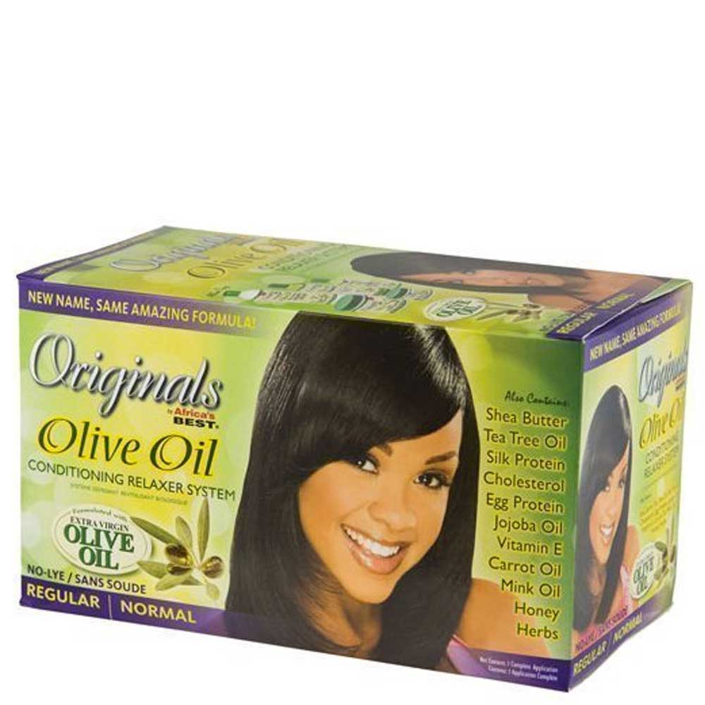 Africa's Best Olive Oil Cond Relaxer Regular