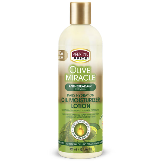 African Pride Olive Miracle Moist. Lotion 12oz