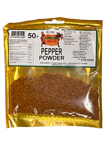 Ground Pepper 50g African Beauty