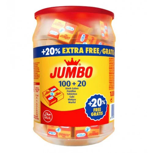 Jumbo Seasoning Cubes Jar 1200gr