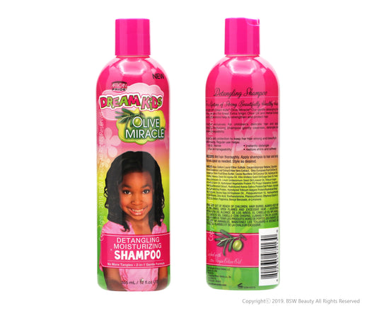 African Pride DK Olive Miracle Detangling Moist Shampoo 12oz