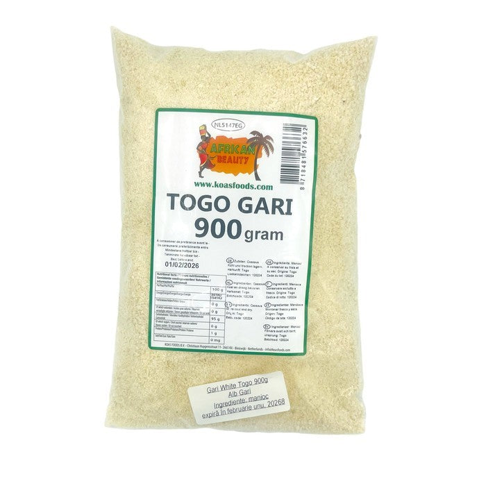 Cassava Flakes / Gari TOGO 900gr AFRICAN BEAUTY