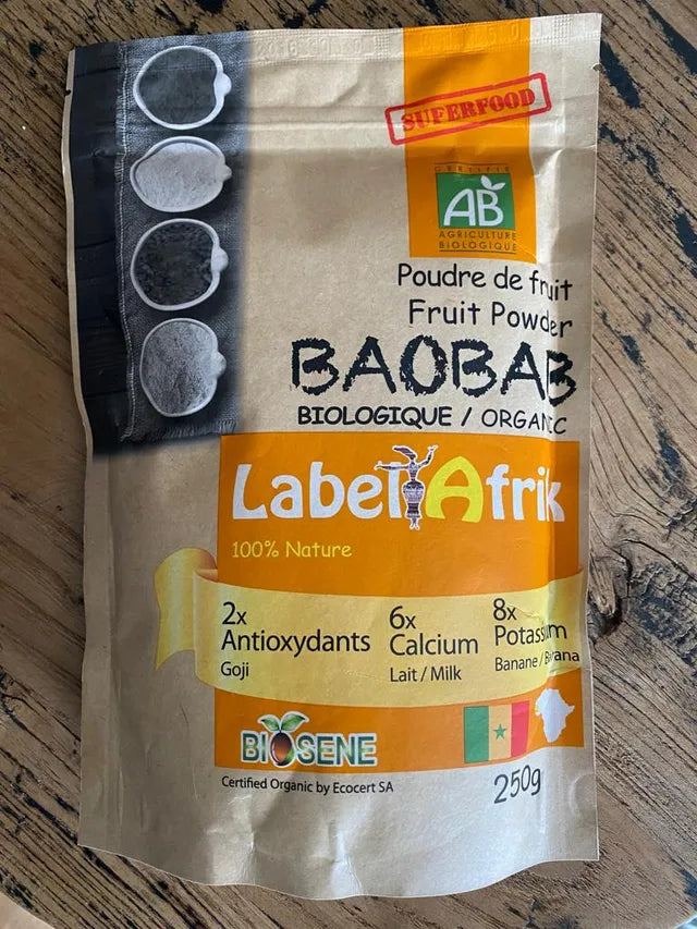 Baobab Powder 250g LABEL AFRIK