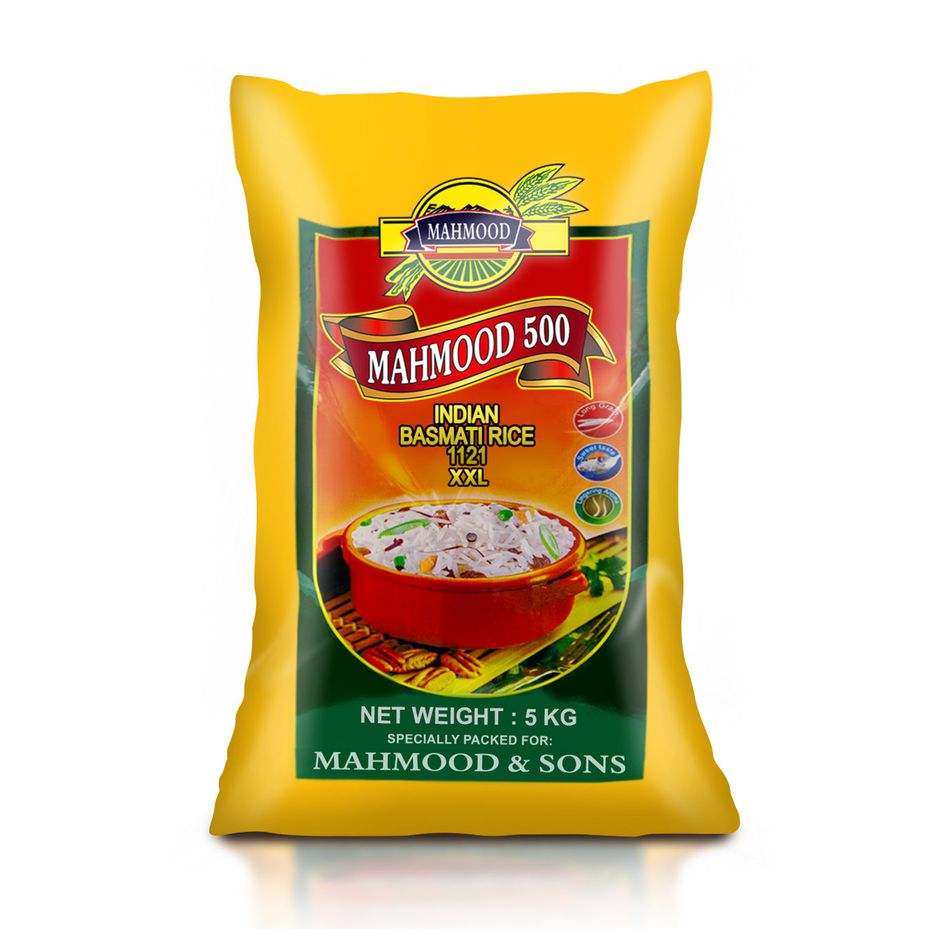 Basmati Rice 5kg MAHMOOD Premium Bag