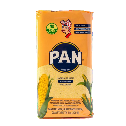 Harina PAN Yellow Maize flour 1kg