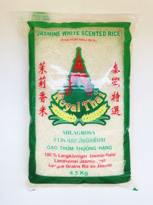 Perfume Long Grain Jasmine Rice 4,5kg ROYAL THAI RICE