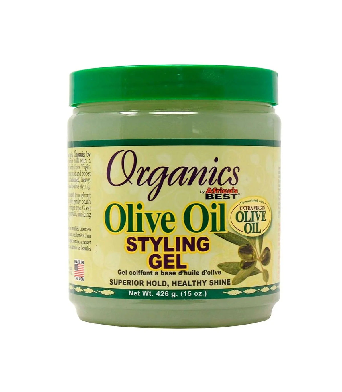Africa's Best Organics Olive Oil Styling Gel 15oz
