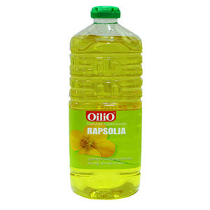 Rapseed Oil (Rapsolja) 2ltr Oilio