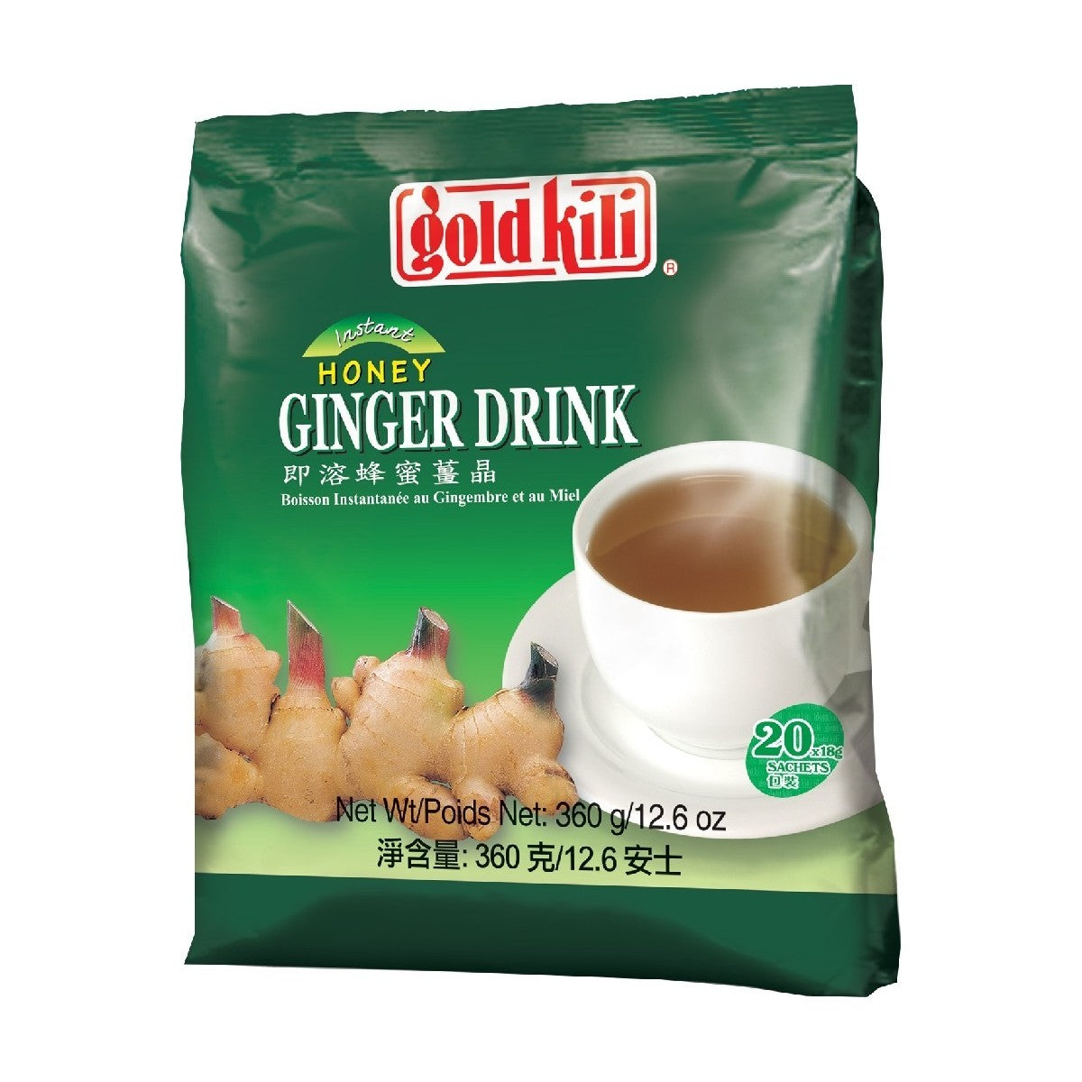 Instant Ginger Tea 20x18gr GOLD KILI (sachet)