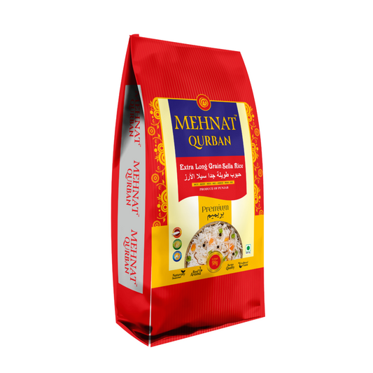 Mehnat Qurban Extra Long Grain Sella Rice 10kg