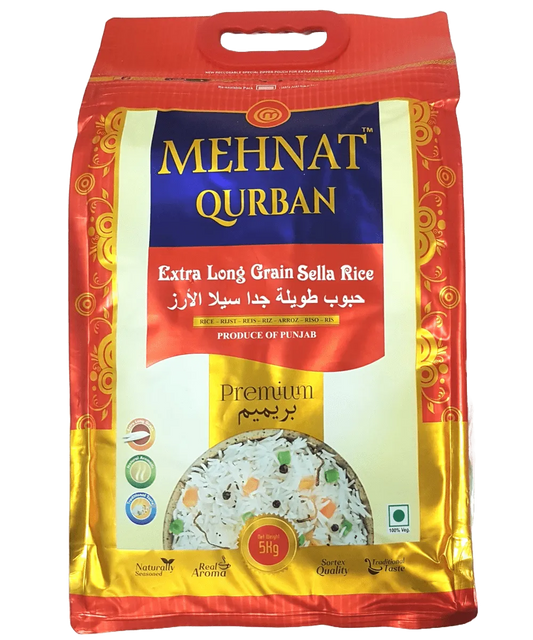 Mehnat Qurban Extra Long Grain Sella Rice 5kg