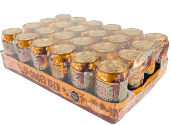 Old Jamaica Ginger Beer can 33 cl (carton 24pack)