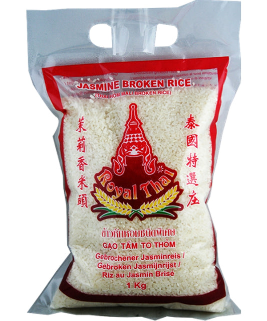 Broken Jasmine Rice 1kg ROYAL THAI RICE